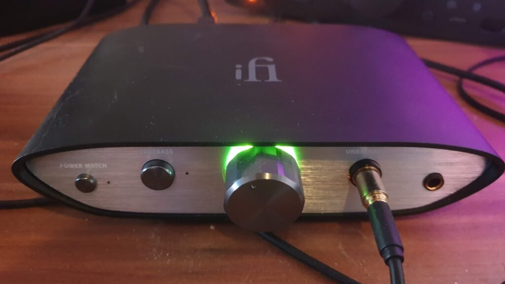 A photograph of my iFi Zen DAC reviewed in this article.