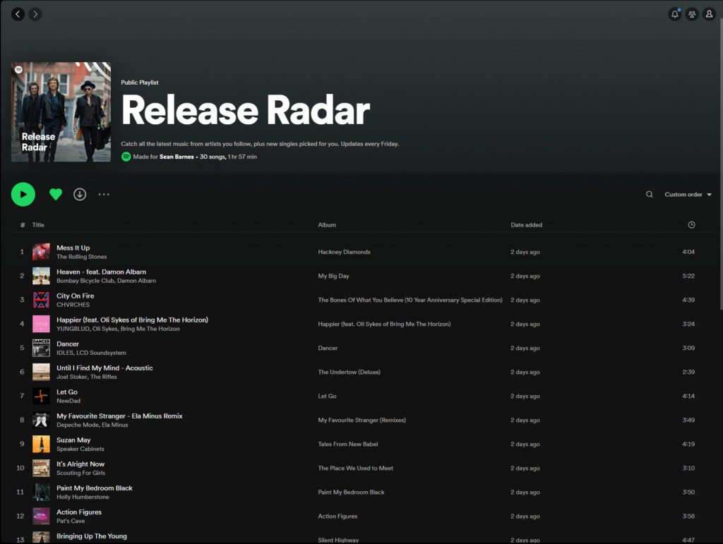 Spotify release radar one of the best ways to discover new music with Spotify